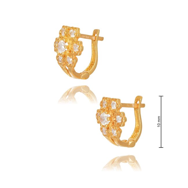 Goldmine 22 karaat gouden Oorbellen