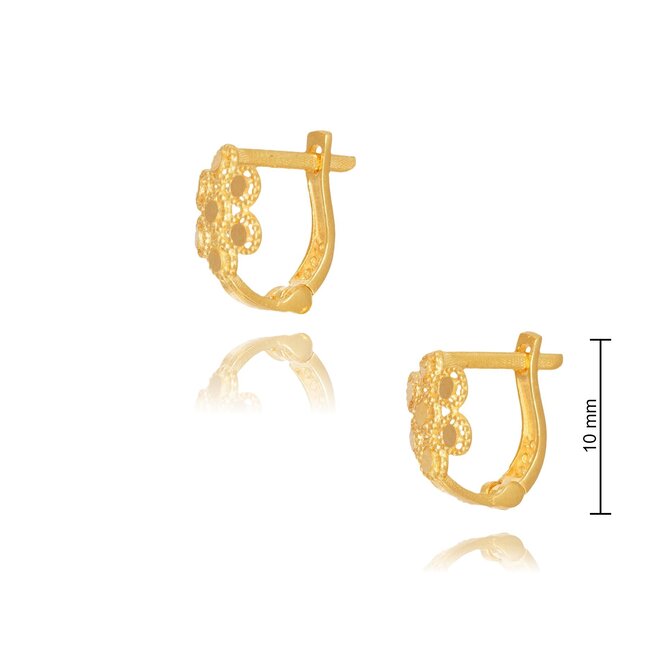 Goldmine 22 karaat gouden Oorbellen