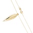 14 krt gouden collier