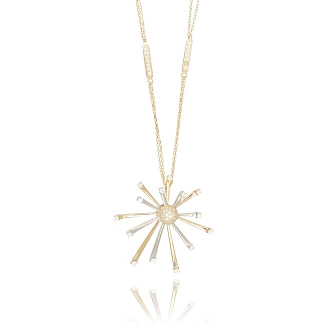 14 krt gouden collier