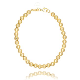 Gouden Bolletjes Armband