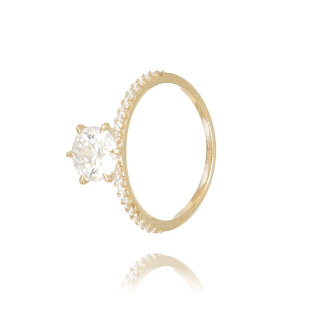 Goldmine 14 krt gouden ring