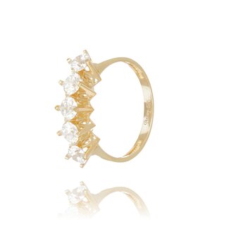 Gouden Swarovski Rijring