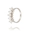 Witgouden Swarovski Rijring