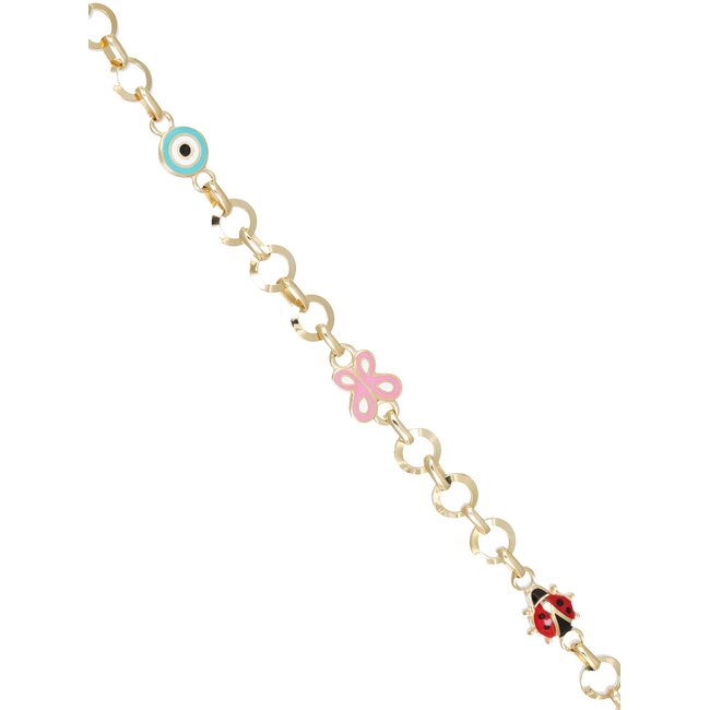 14 krt gouden kinder armbanden