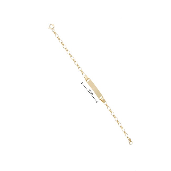 14 krt gouden kinder armbanden