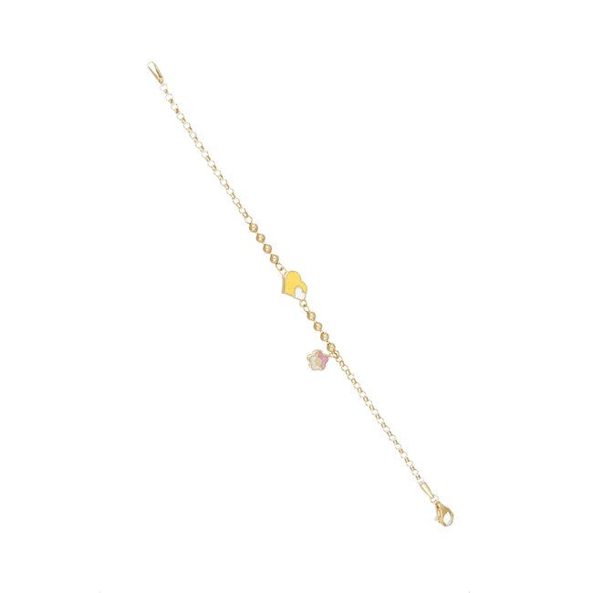 14 krt gouden kinder armbanden