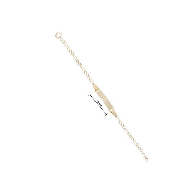 14 krt gouden kinder armbanden