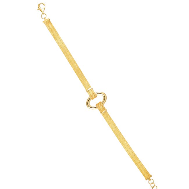 Handgemaakte Trabzon Hasır armband met ringdesign
