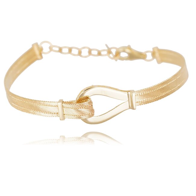 14 krt gouden armband