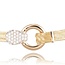 Hasır Ketting met Pavé Detail