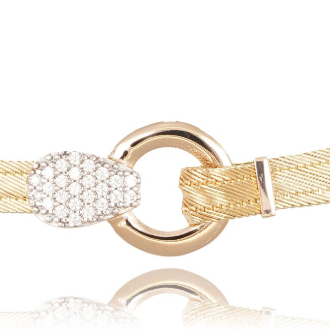 14 krt gouden armband