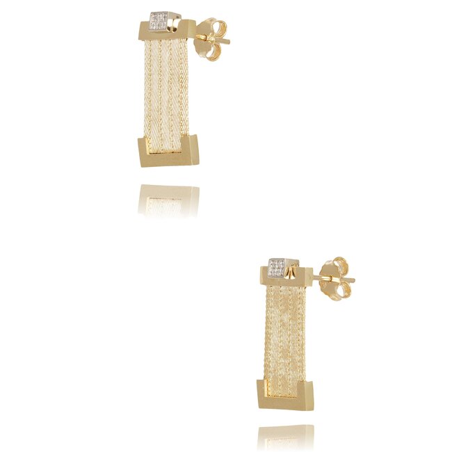 14 krt gouden oorbellen