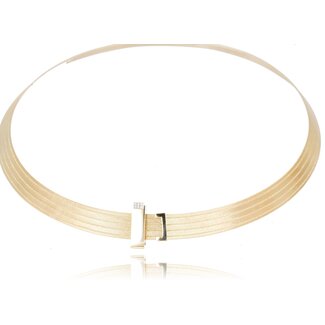 Hasır Choker Diamant Collier