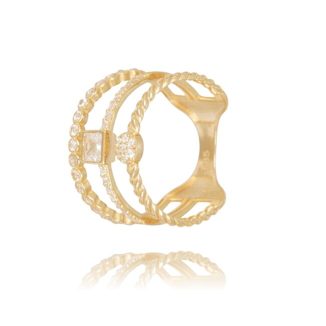 14 krt gouden ring