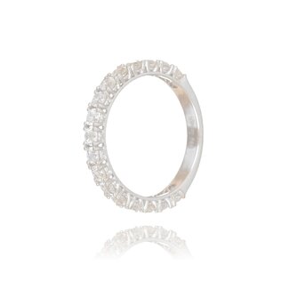 Witgouden Eternity Ring
