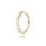 Gouden Half Eternity Ring