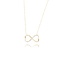 14 krt gouden collier