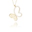Dubbel Hart Collier