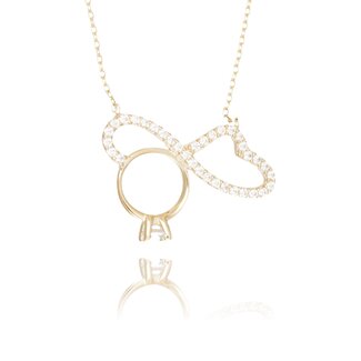 Infinity Ring Collier