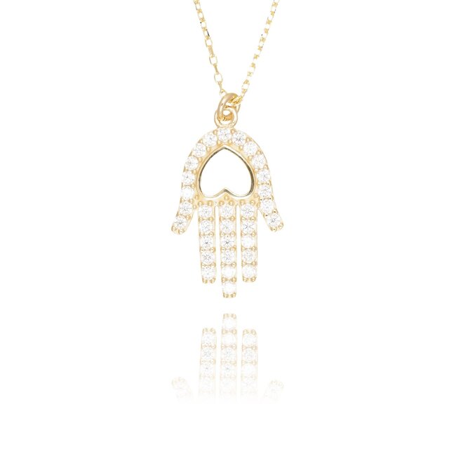 14 krt gouden collier