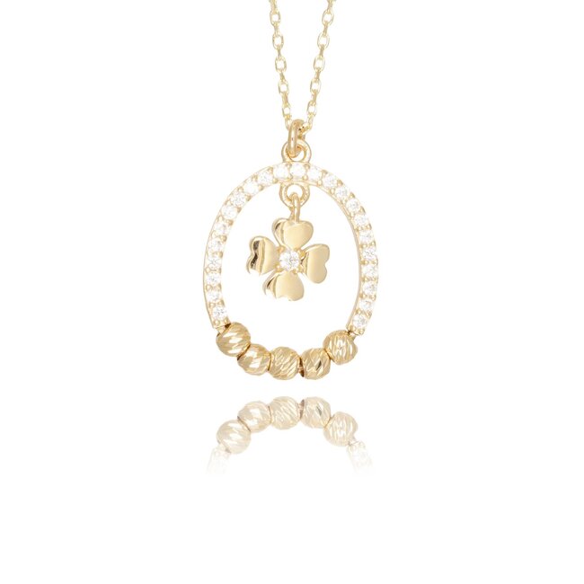 14 krt gouden collier