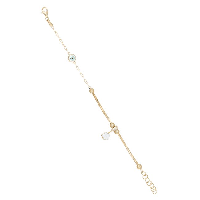 14 krt gouden kinder armbanden