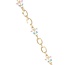 Gouden armband met vlindertjes