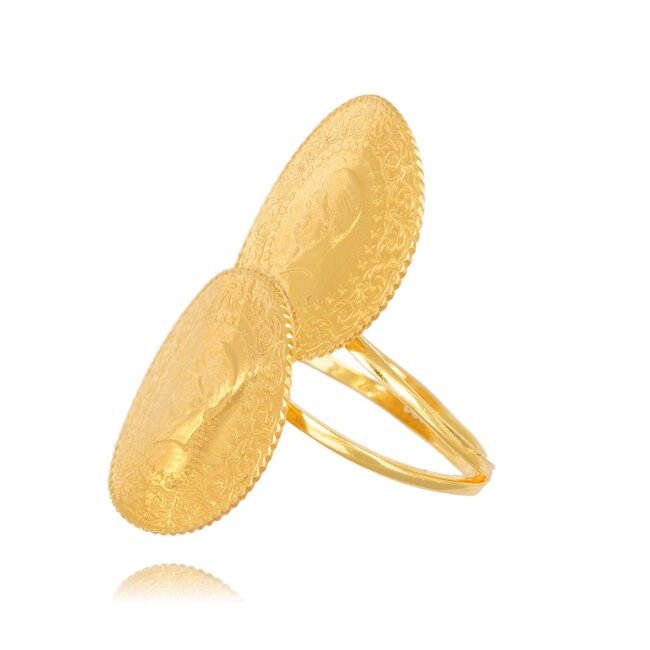 14 krt gouden ring
