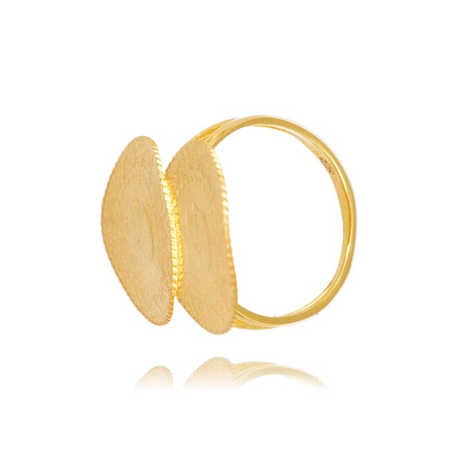 14 krt gouden ring