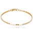 Goldmine Gouden Armband met Zeshoekige Schakels