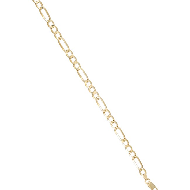 Goldmine 18 Karaat Gouden Figaro Armband