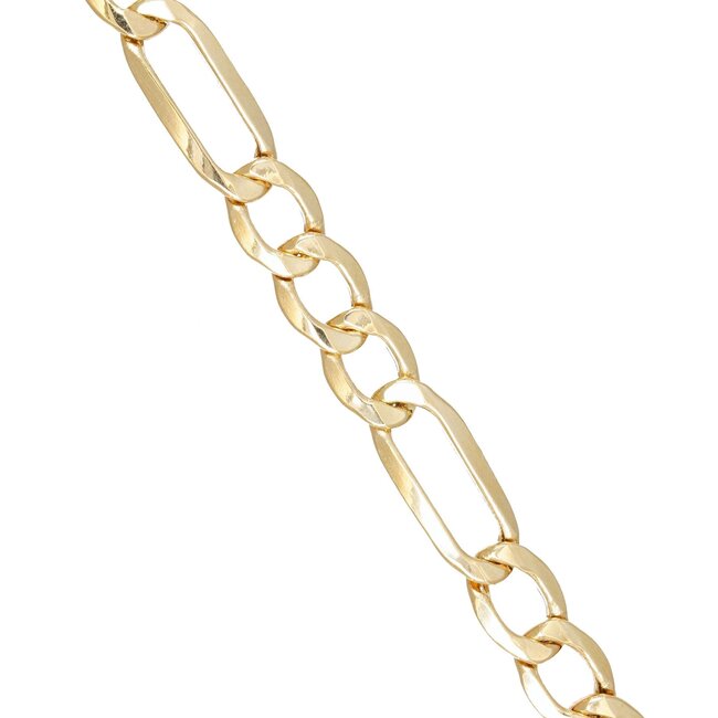 Goldmine 18 Karaat Gouden Figaro Armband