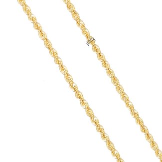 Goldmine Gouden rope Ketting