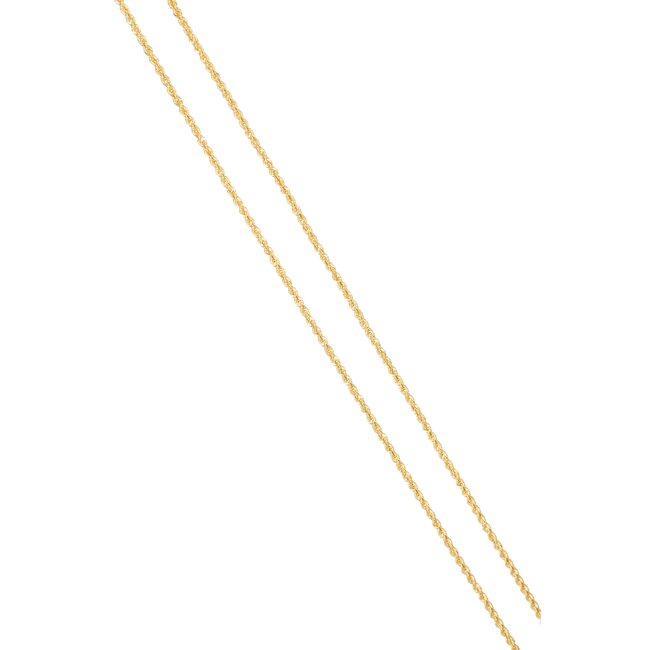 18 karaat gouden dames ketting rope schakel