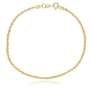 Goldmine Gouden rope Armband