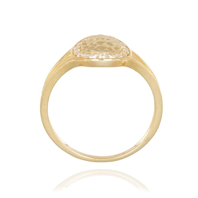 18 krt gouden ring