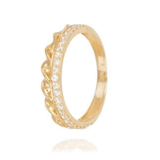 Gouden draai ring