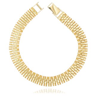 Goldmine Gouden Luxe Schakelarmband