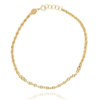 18 Karaat Gouden Bolletjes Armband