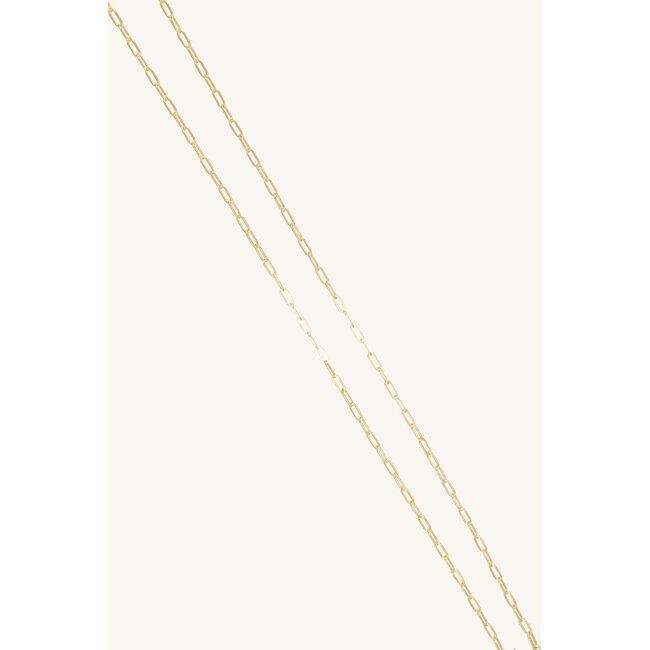 18 Karaat Gouden Schakel Ketting