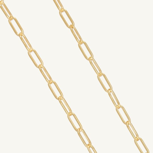 18 Karaat Gouden Schakel Ketting