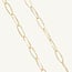 18 Karaat Gouden Luxe Ovale Schakel Ketting