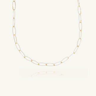 Gouden Luxe Schakel Ketting