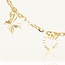 Elegante 18 Karaat Gouden Bedel Armband met Symbolen