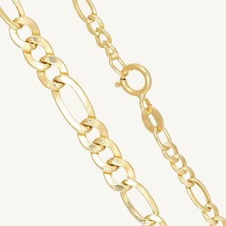 18 Karaat Gouden Schakelketting