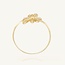 18 Karaat Gouden Bloem Ring
