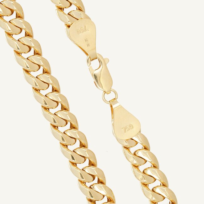 Stijlvolle gouden schakelketting