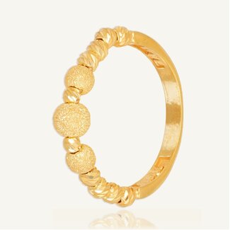 Dorika ring met bolletjes