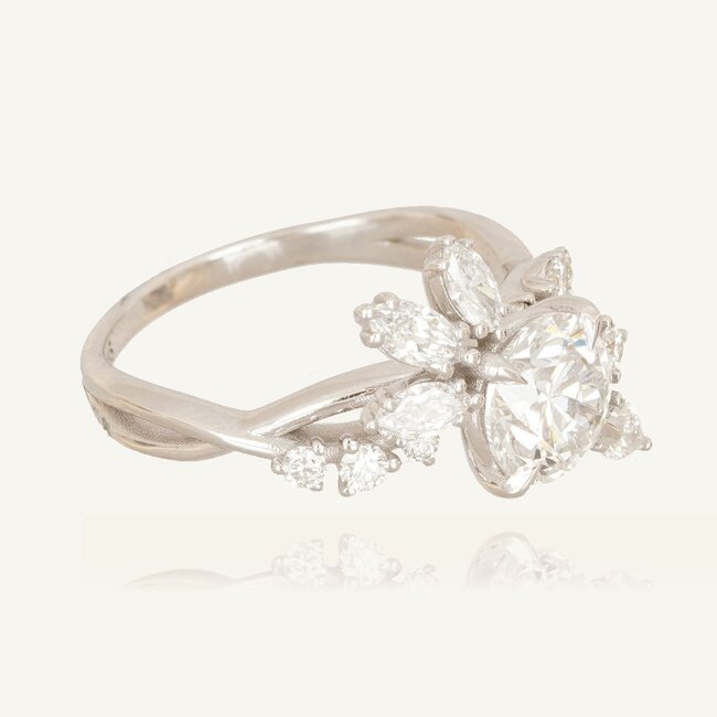 Exclusieve diamanten ring 1.5 karaat